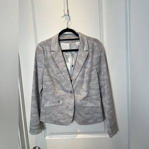 Whatever you are be a good one. Camo lightweight blazer.